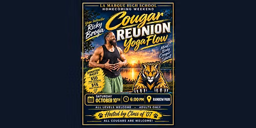 Cougar Reunion Yoga Flow