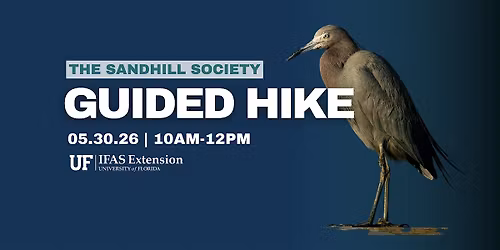 The Sandhill Society's  May Guided Hike
