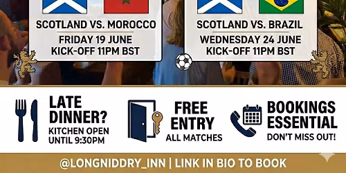 WORLD CUP - SCOTLAND VS BRAZIL