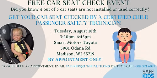 Free Car Seat Check Event 