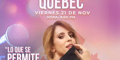 Alejandra Azcarate at Bluma Appel Theatre