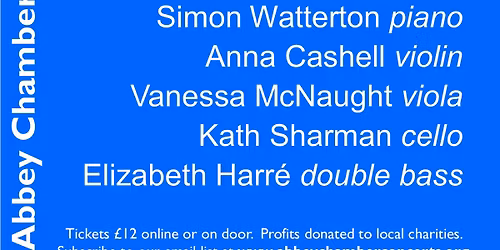 Schubert Trout Quintet \u2013 with Simon Watterton piano