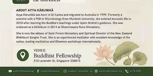 1-Day Meditation Retreat with Ayya Karunika
