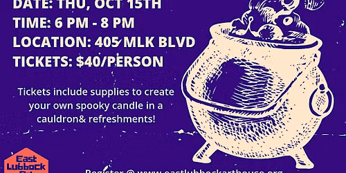 Cauldron Candle Making Workshop