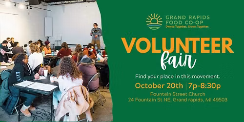 Grand Rapids Food Co-Op - Volunteer Fair