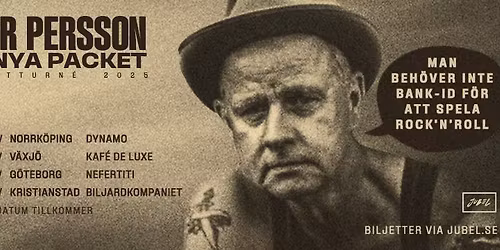 Per Persson & Nya Packet live p\u00e5 Kaf\u00e9 De Luxe