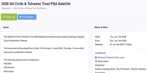 2026 G4 Civils & Tshwane Trust PSA Satellite