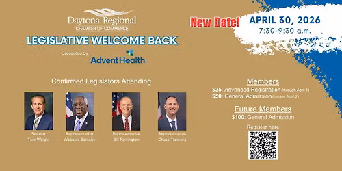 Legislative Welcome Back