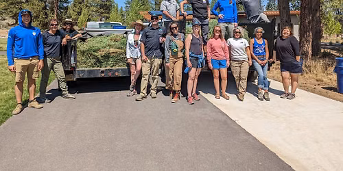 Volunteer Project Day - W**d pull and litter clean up