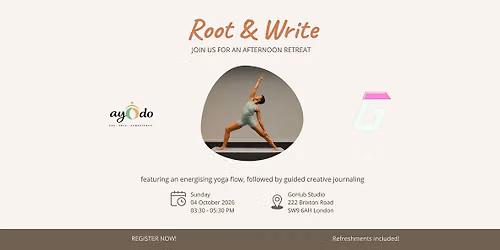 Root & Write - a London afternoon retreat