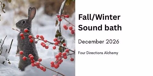 \u2728 Sound Bath | December 2026