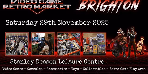 Video Game Retro Market Brighton