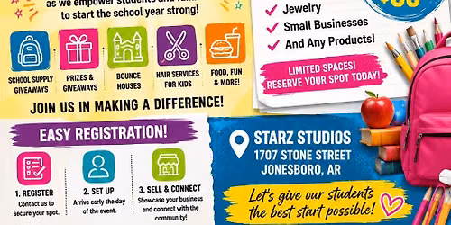 Jonesboro Back To School Bash