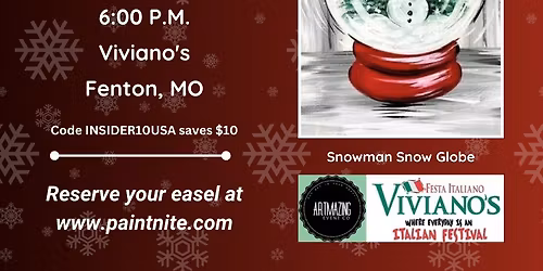 12\/16\/2025 Paint Nite at Viviano\u2019s in Fenton, MO