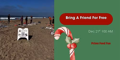 Beach Yoga Ugly Swearer Class Bring a Friend for Free