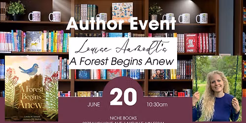 Author Story Time & Signing: Louise Aamodt, A FOREST BEGINS ANEW