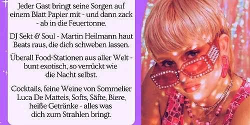 THINK PINK & SHINE BRIGHT - die verr\u00fcckteste Nacht des Jahres auf der Insel vom Seehotel Niedernberg