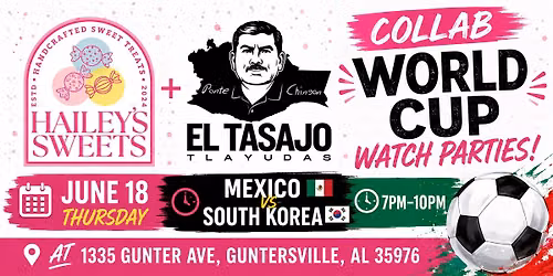 World Cup Watch Parties. Mexico-vs-South Korea