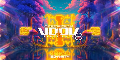 VOOV EXPERIENCE PARTY \/w AVALON, RANJI, Z-CAT, SENSIFEEL, TSCHERBOO