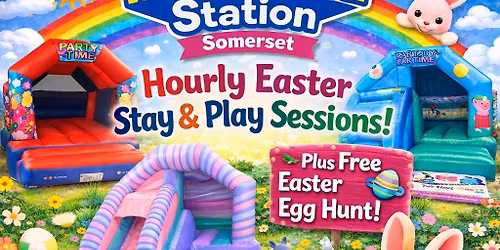 Easter egg hunt, petting farm + stay and play session