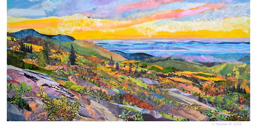Landscape Collage with Li Newton