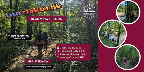 BECOMING FRIENDS: A Morning Contemplative Hike & Journaling Experience