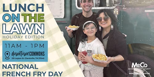 Lunch on the Lawn - National French Fry Day