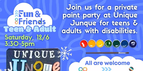 \ud83c\udfa8 Teen & Adult: Unique Junque Event