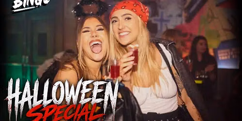 Old Skool Bingo Sat 31st October Halloween Edinburgh Special