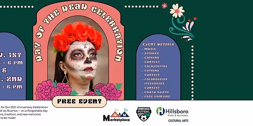 Dia de los Muertos & Halloween Afterparty at M&M Marketplace