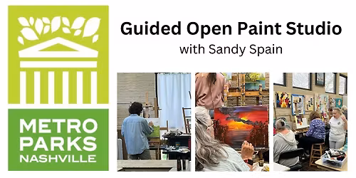 Guided Open Paint Studio - 8 weeks