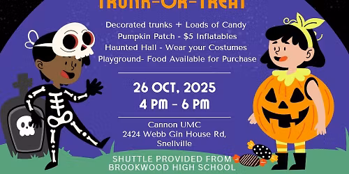 Cannon Church - Fall Festival \/ Trunk or Treat