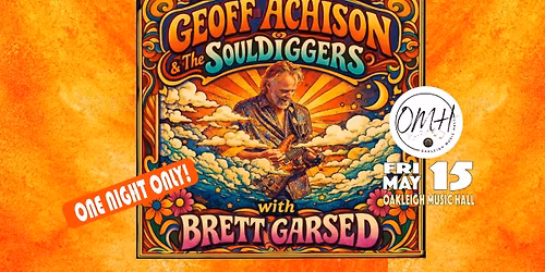 GEOFF ACHISON & THE SOULDIGGERS \u2013 OAKLEIGH MUSIC HALL 