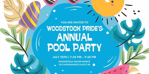 Woodstock Pride Pool Party