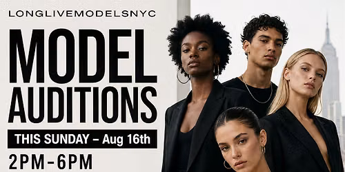 In Person Model Castings