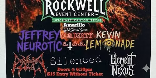 Sickie J's Mentors @ Rockwell Event Center (Amarillo TX)