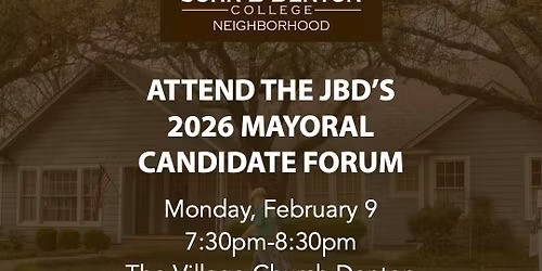 Denton Mayoral Candidate Forum