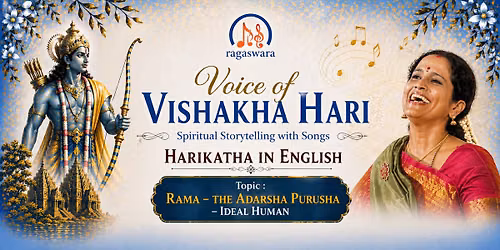 Voice of Vishakha Hari \u2013 Harikatha in English \u2013 Spiritual Storytelling with Songs