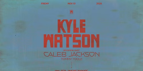 Kyle Watson w Caleb Jackson & Tommy Toole at Walter Where?House