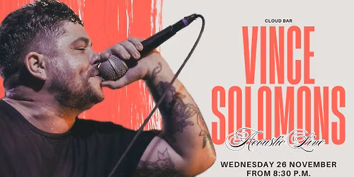 VINCE SOLOMONS ACOUSTIC LIVE