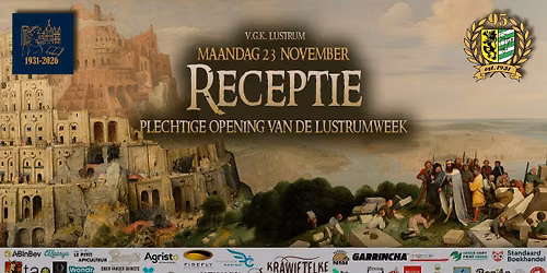 V.G.K. | Lustrumreceptie