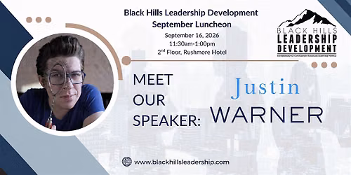 September BHLD Luncheon | JUSTIN WARNER