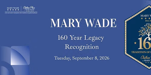 160 YEAR LEGACY RECOGNITION