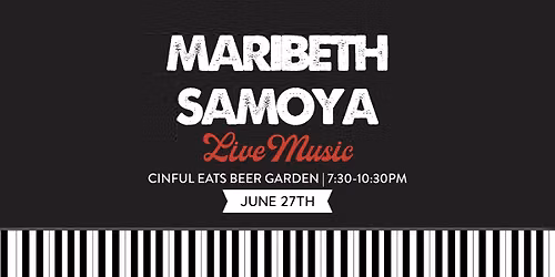 Maribeth Samoya: Live Music at Cinful Eats!