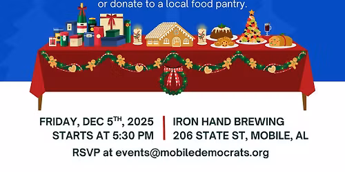 Holiday Dinner - Mobile Dems