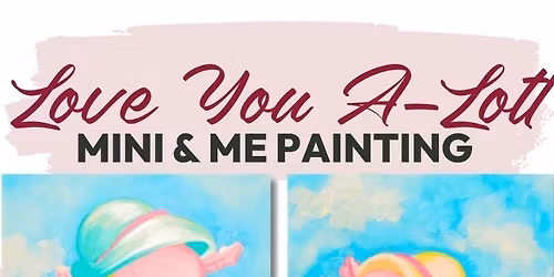 Mini and Me Love you A-lotl (Bonnet optional)