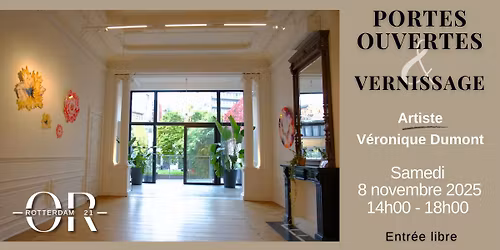 Portes ouvertes et vernissage -V\u00e9ronique Dumont Artiste-