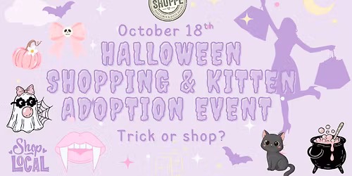 Halloween Party & Kitten Adoption Event