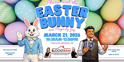 FREE Photos with The Easter Bunny