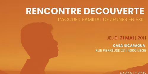 Accueil familial de jeunes exil\u00e9s | S\u00e9ance d'information